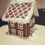 Gingerbread House Christmas Cake Topper
