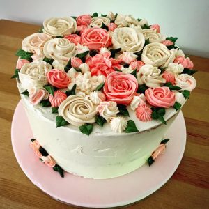 Flower Cake Side