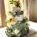 Sage & Ivory Wedding Cake